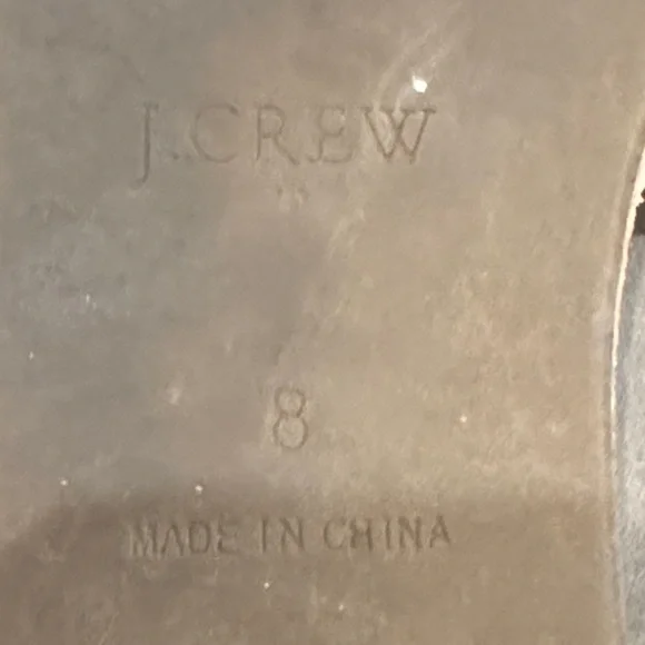 J. Crew Factory Beachside Slides Tan Leopard Calf Hair Sandals Size 8 - Picture 8 of 11